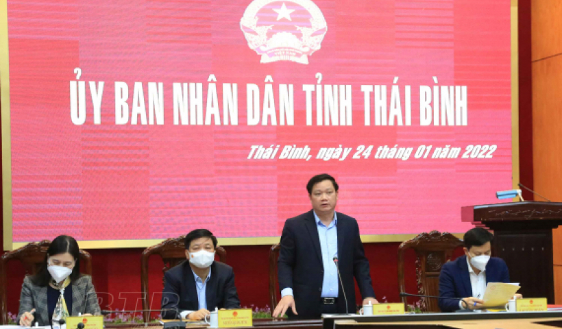 UBND tỉnh nghe v&agrave; cho &yacute; kiến về t&igrave;nh h&igrave;nh kinh tế - x&atilde; hội th&aacute;ng 1 v&agrave; nhiệm vụ trọng t&acirc;m th&aacute;ng 2/2022; c&ocirc;ng t&aacute;c chuẩn bị phục vụ tết Nguy&ecirc;n đ&aacute;n Nh&acirc;m Dần 2022