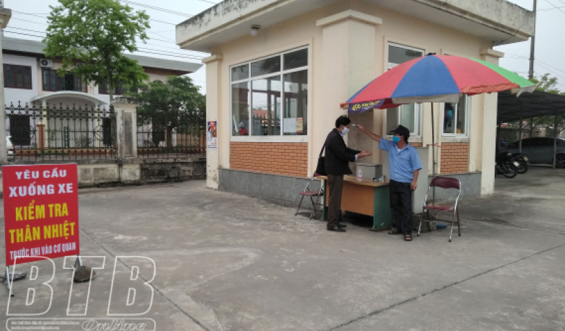 Th&aacute;i B&igrave;nh: &Aacute;p dụng c&aacute;c biện ph&aacute;p ph&ograve;ng, chống dịch Covid-19 ở cấp độ cao tr&ecirc;n phạm vi to&agrave;n tỉnh