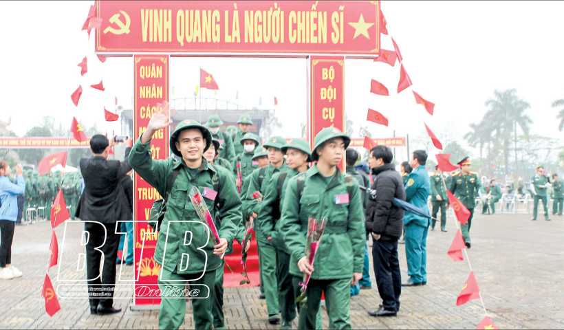 Th&aacute;i B&igrave;nh: C&aacute;c huyện, th&agrave;nh phố đ&atilde; tuyển đủ 100% chỉ ti&ecirc;u giao qu&acirc;n năm 2025