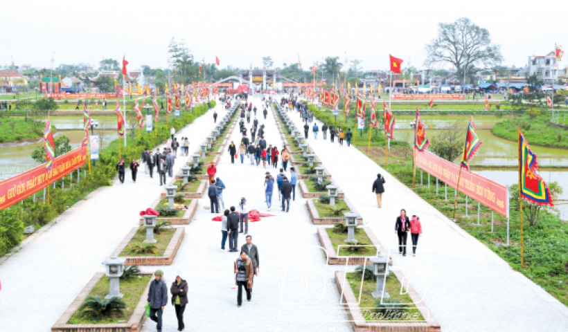 Th&aacute;i B&igrave;nh: Chuẩn bị c&aacute;c điều kiện tổ chức lễ hội đền Trần năm 2024