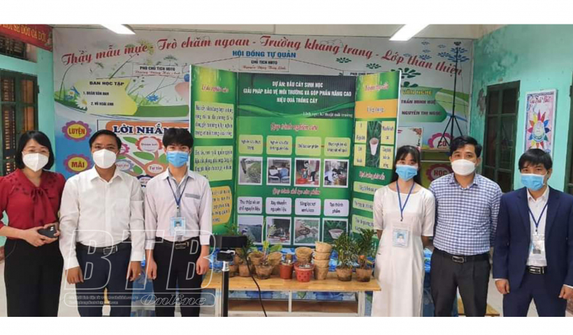 Th&aacute;i B&igrave;nh c&oacute; 3 giải nhất học sinh giỏi quốc gia v&agrave; 1 dự &aacute;n đạt giải tại cuộc thi khoa học kỹ thuật cấp quốc gia học sinh trung học năm học 2021 &ndash; 2022 