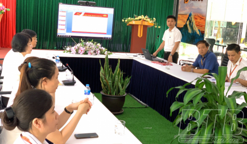 Th&aacute;i B&igrave;nh: Doanh nghiệp t&iacute;ch cực thực hiện m&ocirc; h&igrave;nh chi bộ kiểu mẫu&nbsp;