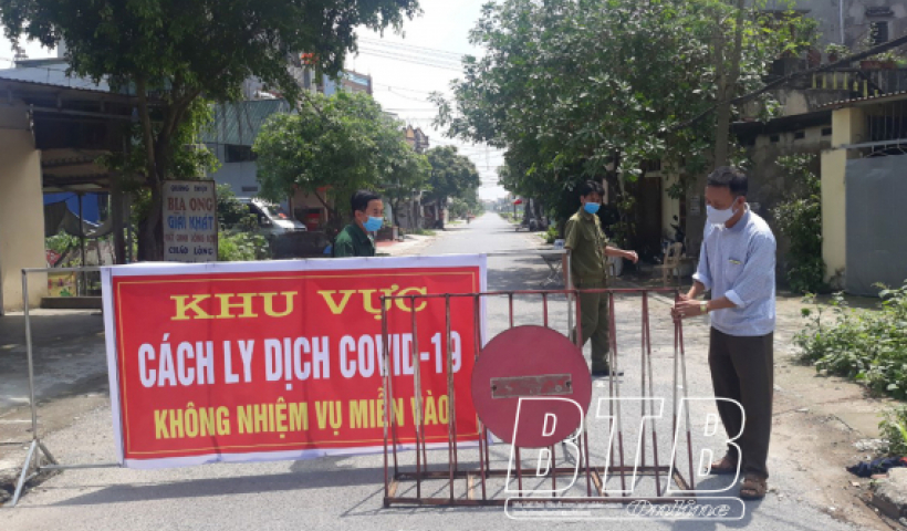 Th&aacute;i B&igrave;nh: Gi&atilde;n c&aacute;ch x&atilde; hội trong to&agrave;n tỉnh từ 12 giờ ng&agrave;y 6/5/2021 theo Chỉ thị số 15 của Thủ tướng Ch&iacute;nh phủ 