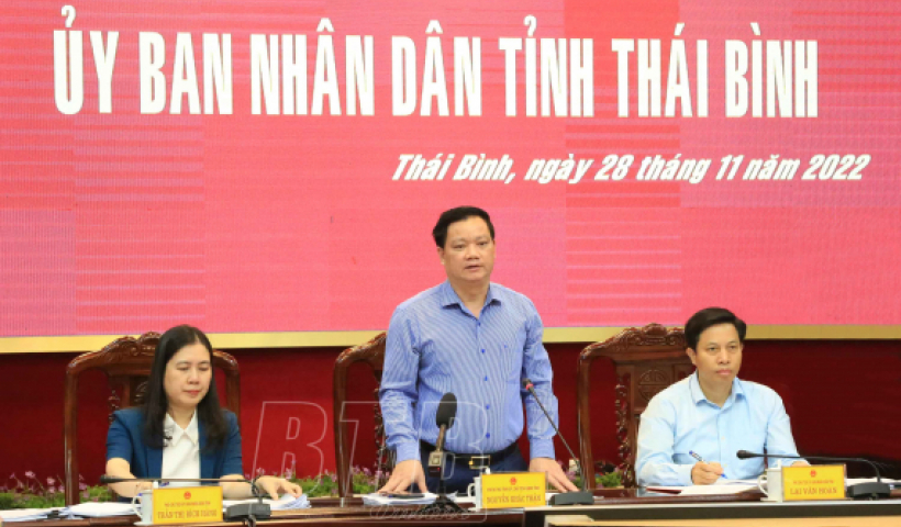 Th&aacute;i B&igrave;nh: GRDP năm 2022 ước tăng 9,2-9,5% so với năm 2021