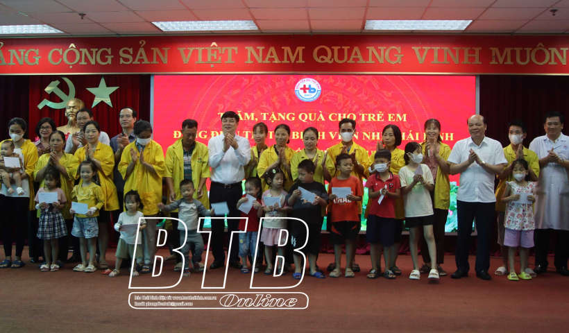 Th&aacute;i B&igrave;nh: Nhiều hoạt động thiết thực nh&acirc;n ng&agrave;y Quốc tế thiếu nhi 1/6 