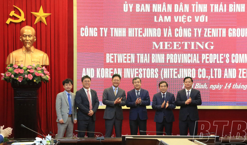 Th&aacute;i B&igrave;nh sẽ tiếp tục c&oacute; những hoạt động x&uacute;c tiến thu h&uacute;t đầu tư tại H&agrave;n Quốc