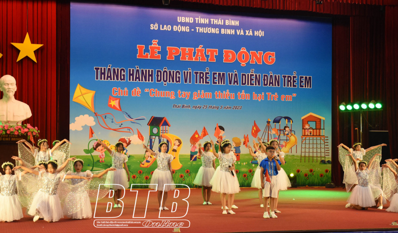 Th&aacute;ng h&agrave;nh động v&igrave; trẻ em năm 2023 với chủ đề &ldquo;Chung tay giảm thiểu tổn hại trẻ em&rdquo;