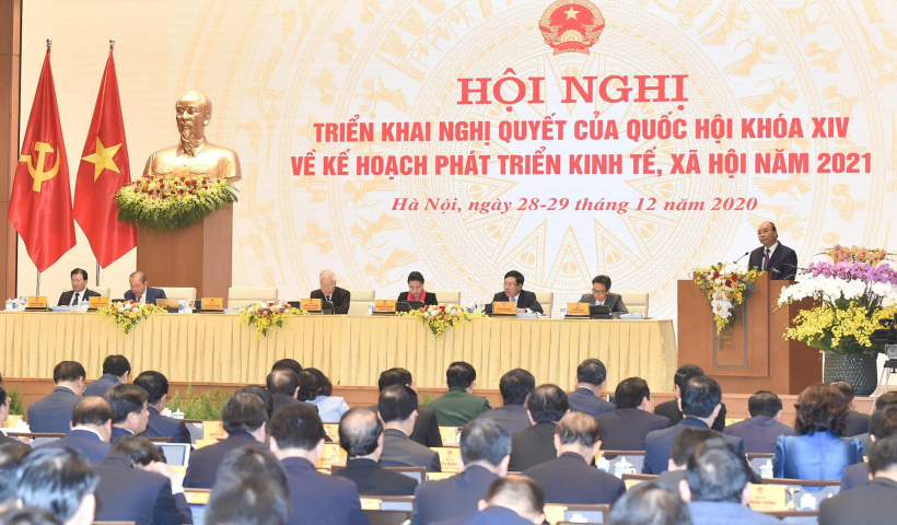 Triển khai nghị quyết của Quốc hội kh&oacute;a XIV về kế hoạch ph&aacute;t triển kinh tế - x&atilde; hội năm 2021