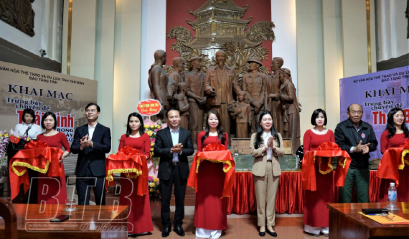 Trưng b&agrave;y chuy&ecirc;n đề Th&aacute;i B&igrave;nh trong d&ograve;ng chảy lịch sử