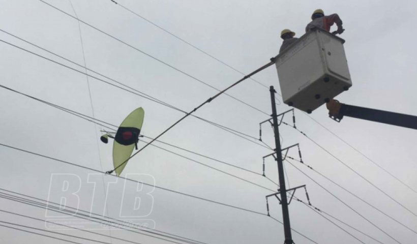 Vẫn c&ograve;n t&igrave;nh trạng thả diều g&acirc;y sự cố lưới điện