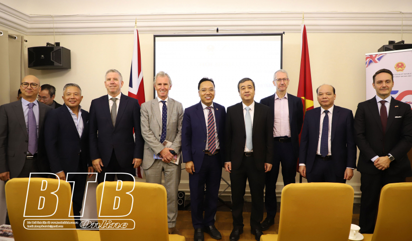 X&uacute;c tiến đầu tư v&agrave;o tỉnh Th&aacute;i B&igrave;nh tại Vương quốc Anh