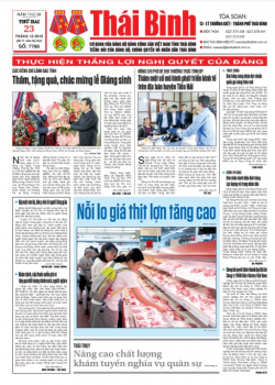 Số 7780 - Thứ 2 ng&agrave;y 23/12/2019