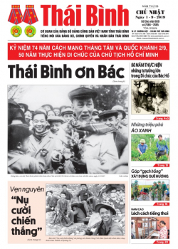 B&aacute;o Chủ nhật ng&agrave;y 1-9-2019
