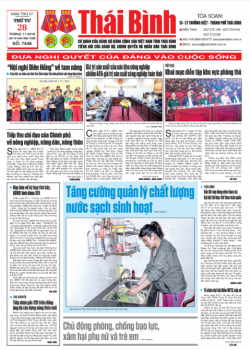 Số 7447 - Thứ 5 ng&agrave;y 29/11/2018