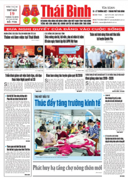 Số 7725 - Thứ 7 ng&agrave;y 19/10/2019