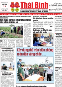 Số 7223 - Thứ 3 ng&agrave;y 13/03/2018