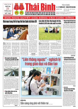 Số 7595 - Thứ 3 ng&agrave;y 21/5/2019