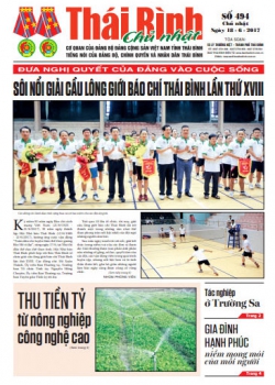 Số 494 - Chủ nhật ng&agrave;y 18/6/2017