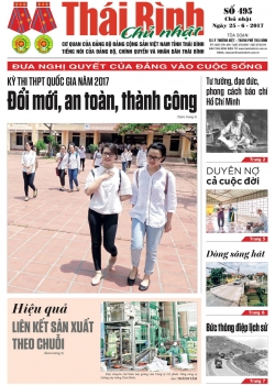 Số 495 - Chủ nhật ng&agrave;y 25/6/2017