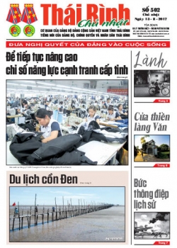 Số 502- Chủ nhật ng&agrave;y 13/8/2017