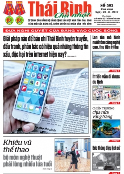 Số 503 - Chủ nhật ng&agrave;y 20/8/2017