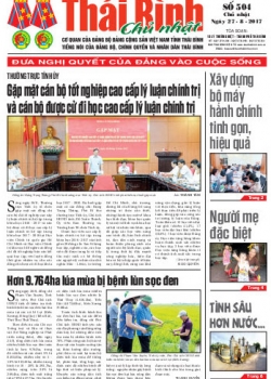 Số 504- Chủ nhật ng&agrave;y 27/8/2017
