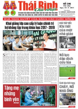 Số 506- Chủ nhật ng&agrave;y 10/9/2017