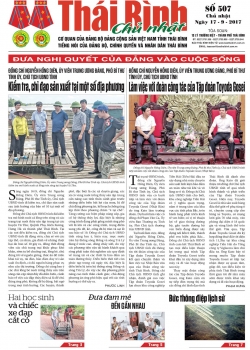 Số 507 - Chủ nhật ng&agrave;y 17/9/2017