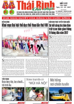 Số 512- Chủ nhật ng&agrave;y 22/10/2017