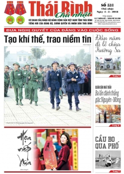 Số 531 - Chủ nhật ng&agrave;y 04 th&aacute;ng 3 năm 2018