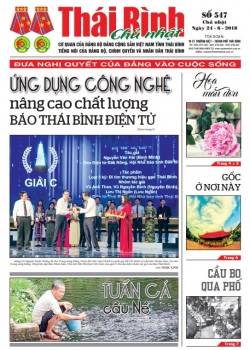 Số 547- Chủ nhật ng&agrave;y 24/6/2018