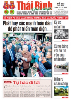 	Số 555- Chủ nhật ng&agrave;y 19/8/2018