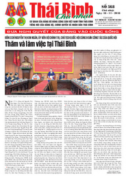 	Số 568- Chủ nhật ng&agrave;y 18/11/2018