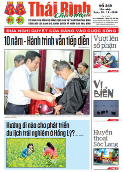 Số 569 - Chủ nhật ng&agrave;y 24 th&aacute;ng 11 năm 2018