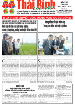 Số 582- Chủ nhật ng&agrave;y 24/1/2019