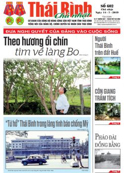 Số 602 - Chủ nhật ng&agrave;y 14 - 7 - 2019