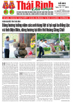Số 603- Chủ nhật ng&agrave;y 21/7/2019