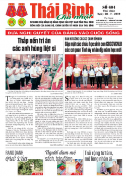 Số 604 Chủ nhật ng&agrave;y 28/7/2019