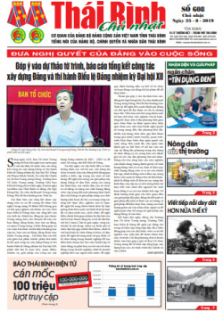 Số 608 - Chủ nhật ng&agrave;y 25 - 8 - 2019