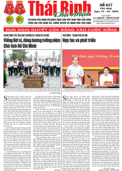 Số 617 - Chủ nhật ng&agrave;y 27 - 10 - 2019