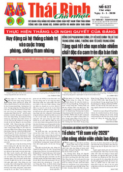 Số 627- Chủ nhật ng&agrave;y 05/01/2020