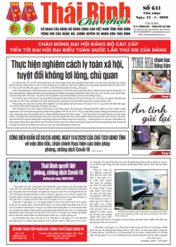 Số 641 - Chủ nhật ng&agrave;y 12 - 4 - 2020