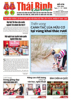 Số 670 - Chủ nhật ng&agrave;y 1/11/2020