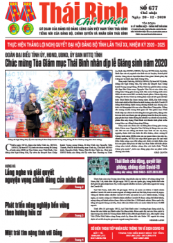 Số 677 - Chủ nhật ng&agrave;y 20 - 12 - 2020