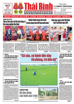 Số 6948 - Thứ 4 ng&agrave;y 26/4/2017