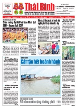 Số 6959 - Thứ 3 ng&agrave;y 09/5/2017