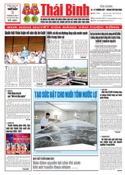 Số 6981- Thứ 7 ng&agrave;y 3/6/2017