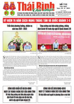 Số 713 - Chủ nhật ng&agrave;y 29/8/2021
