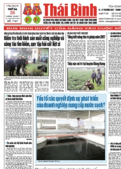 Số 7157 - Thứ 3 ng&agrave;y 26/12/2017