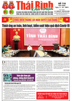 	Số 718- Chủ nhật ng&agrave;y 3/10/2021